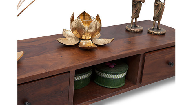 Mauld Wall/Console Shelve (Teak)